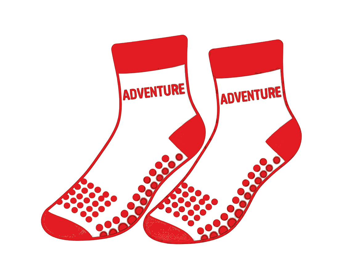 adventure air sports socks